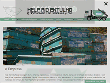 Tablet Screenshot of helprioreciclagem.com.br